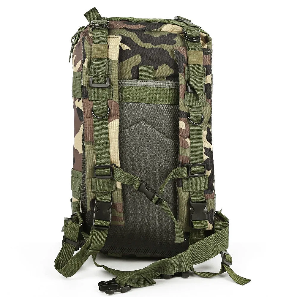 3P Military 30L Backpack Sports Bag for Camping Traveling Hiking Trekking