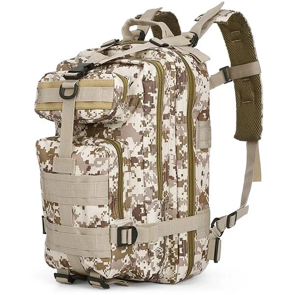 3P Military 30L Backpack Sports Bag for Camping Traveling Hiking Trekking