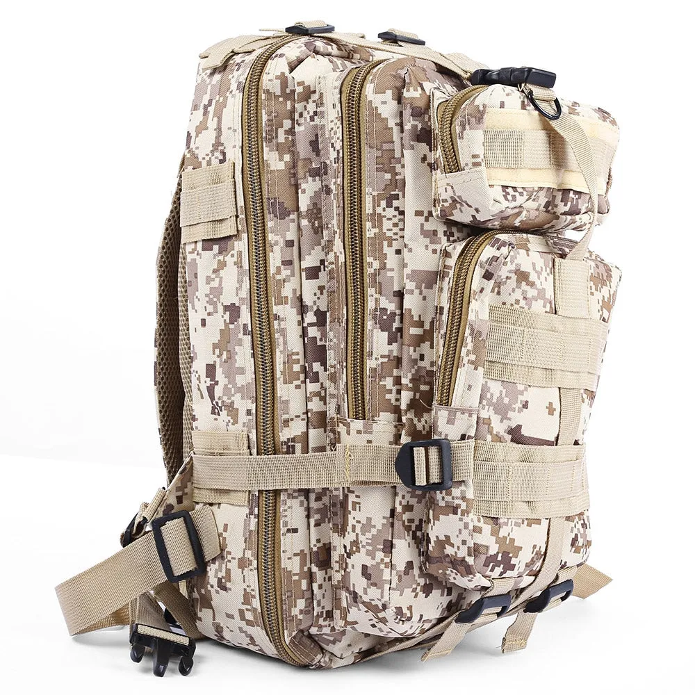 3P Military 30L Backpack Sports Bag for Camping Traveling Hiking Trekking