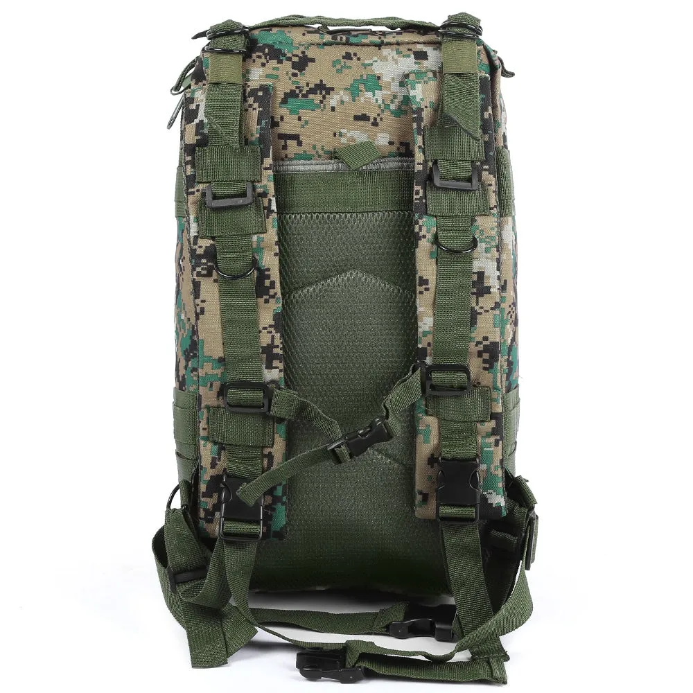 3P Military 30L Backpack Sports Bag for Camping Traveling Hiking Trekking