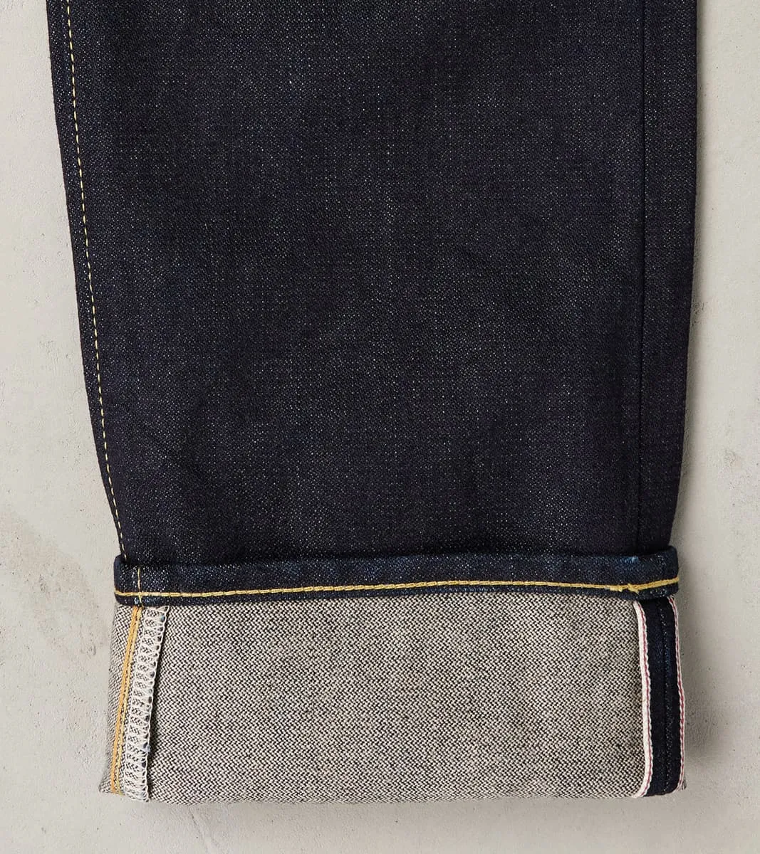 777SBR-14 - Slim Tapered - 14oz Broken Twill Indigo