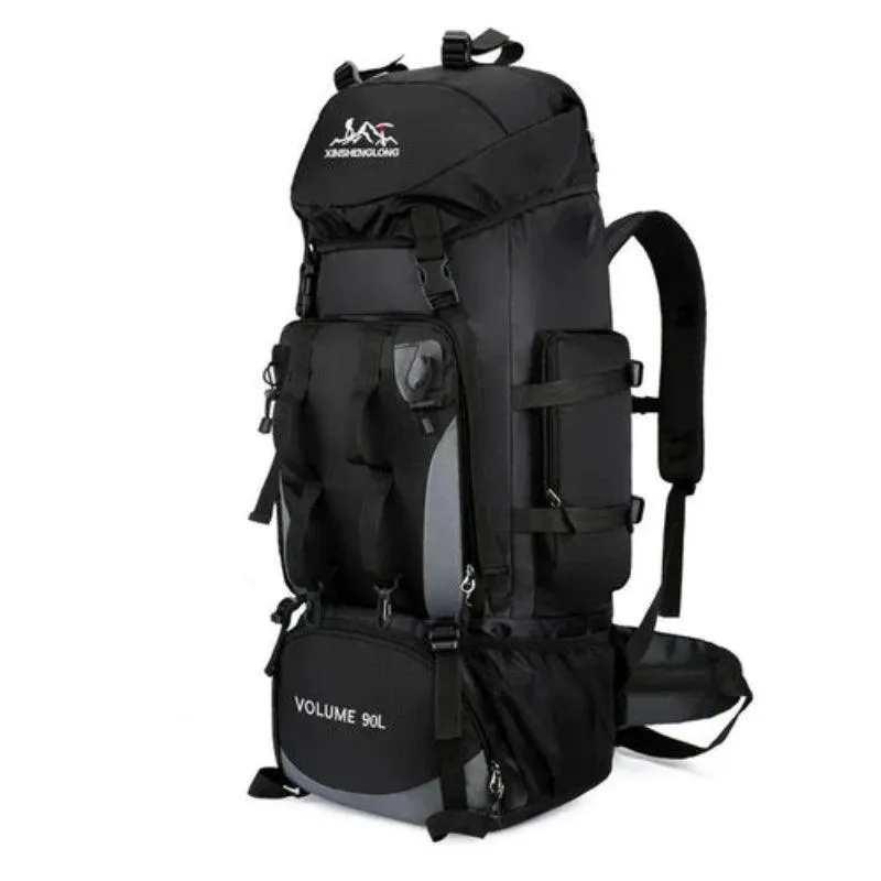 90L Waterproof Hiking Camping Backpack