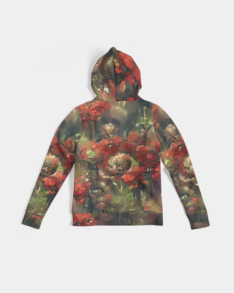 Abstract Rose design Women's Hoodie
