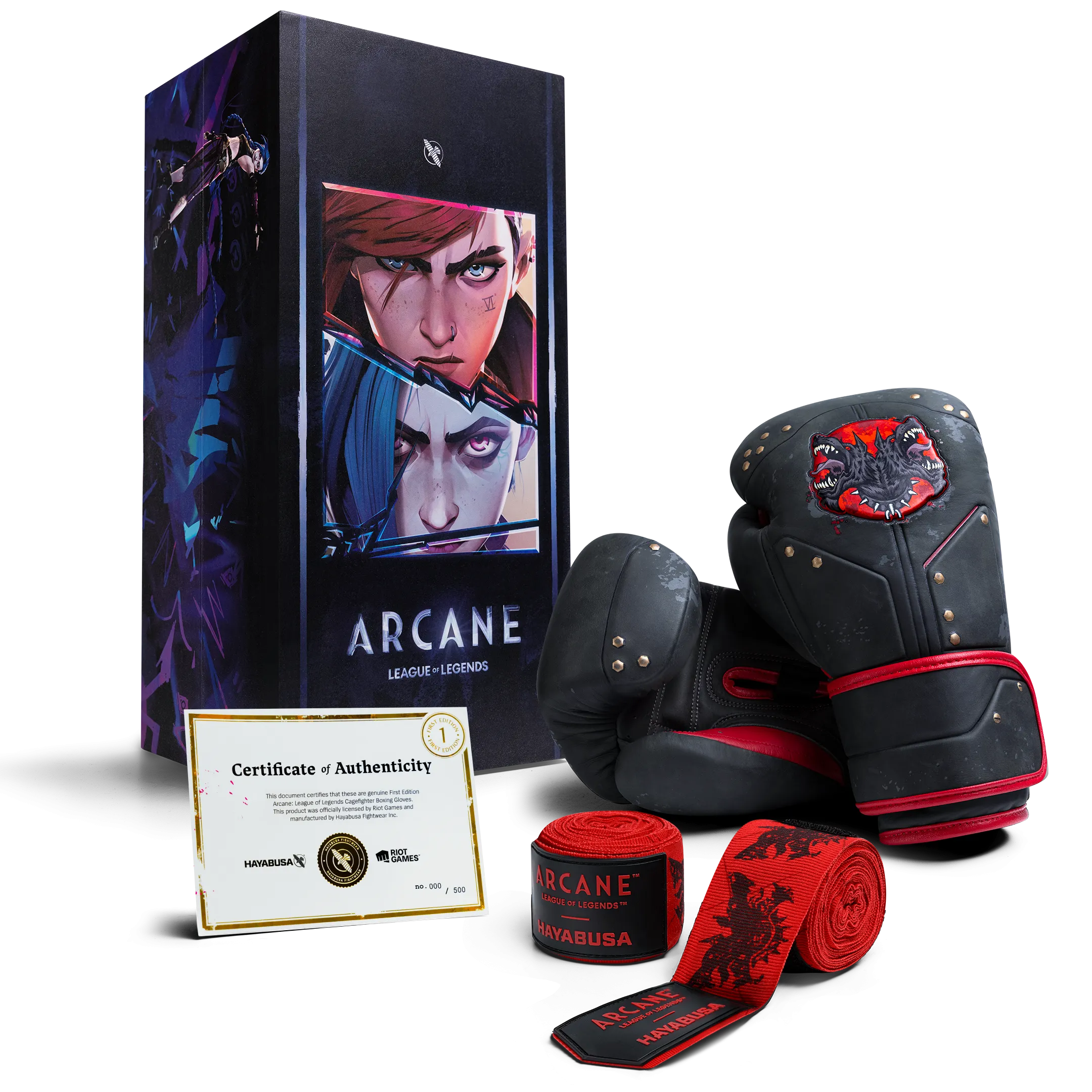 Arcane Vi Cagefighter Boxing Gloves & Hand Wraps