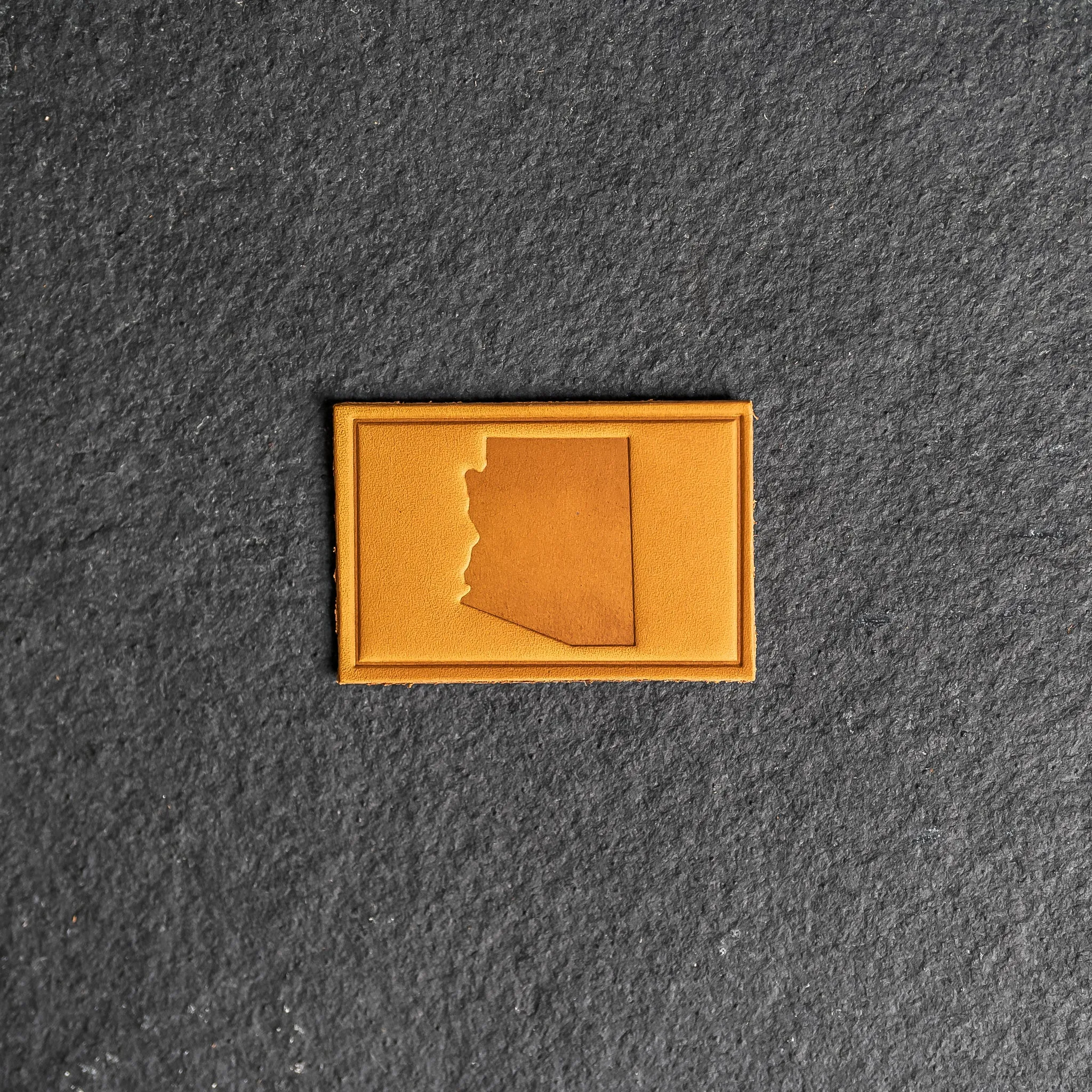 Arizona Leather Patches with optional Velcro added