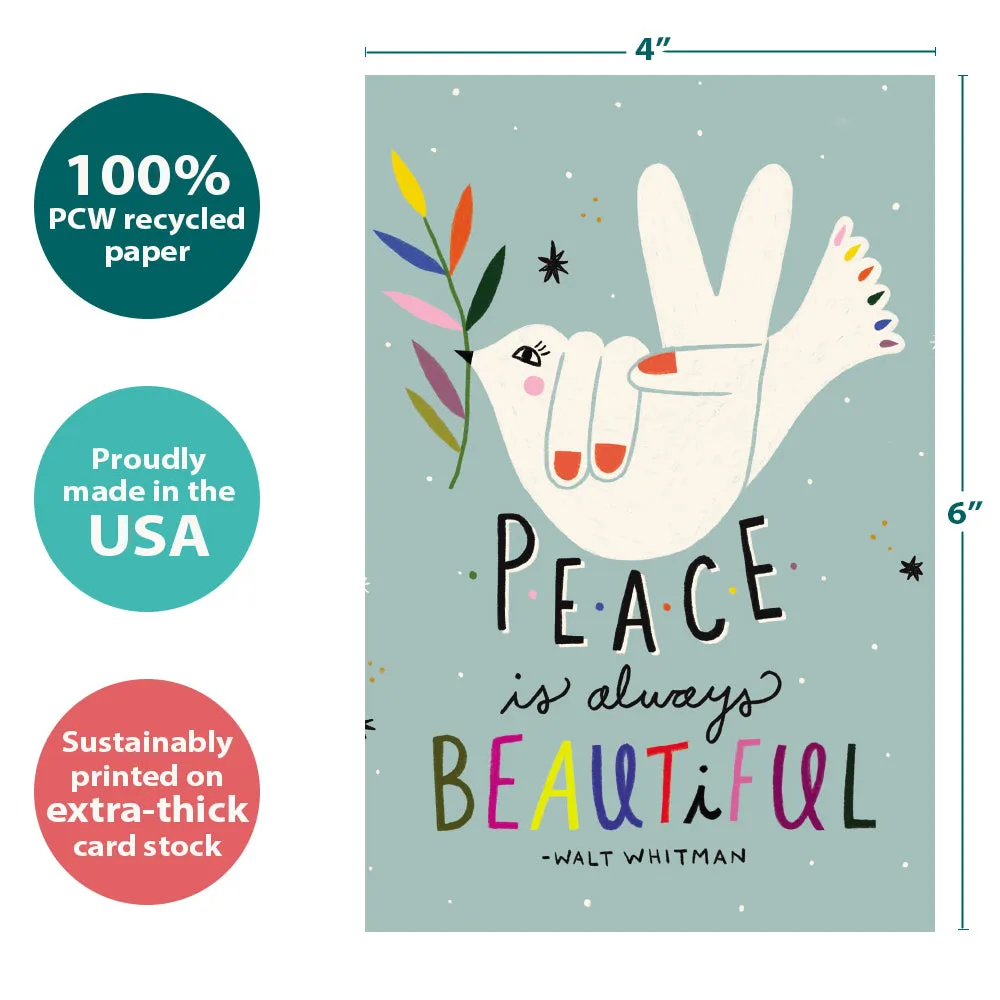 Beautiful Peace 12 Pack Notecards