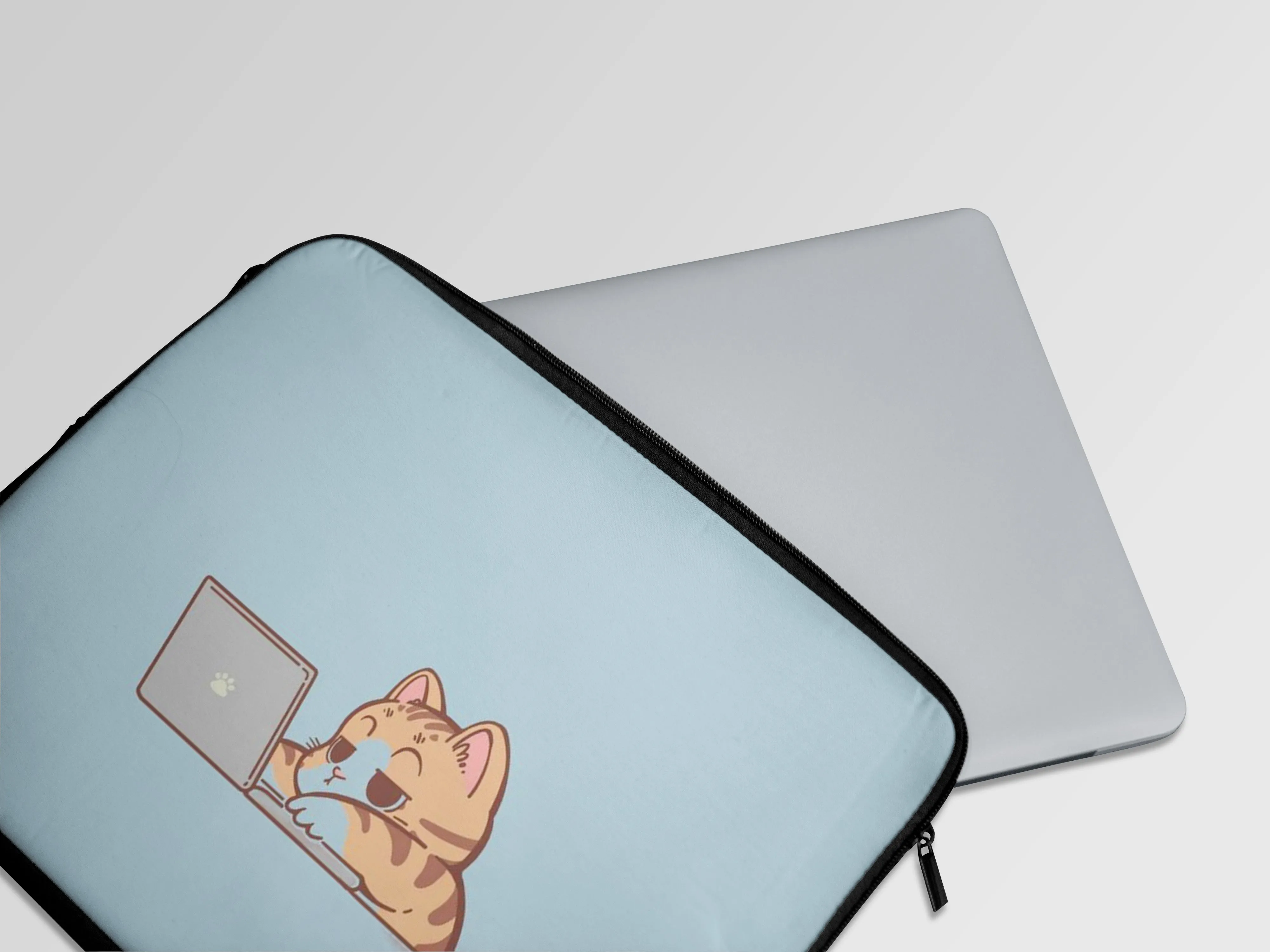 Cat Abstract Laptop Sleeve Bag
