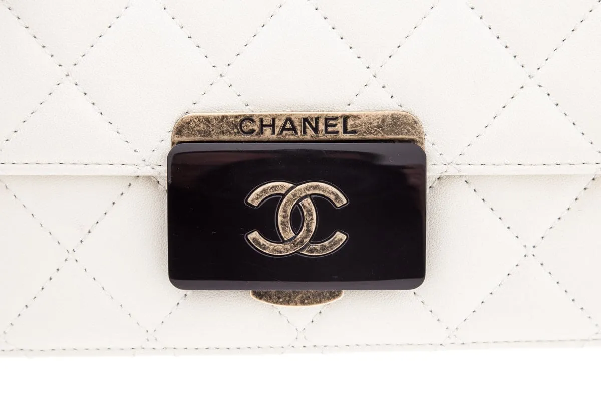 Chanel 2016 "Beauty Lock" Quilted Lambskin Handbag