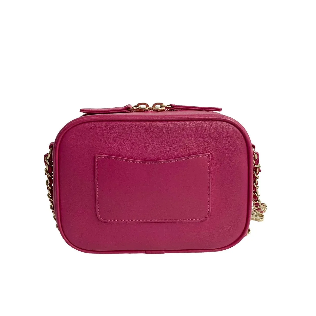 Chanel CC Mania Camera Case Leather Crossbody Bag in Excellent condition