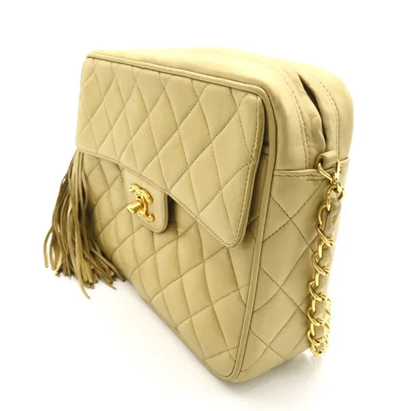 Chanel CC Matelasse Camera Bag  Leather Crossbody Bag in Excellent condition