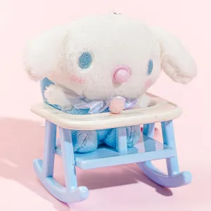 Cinnamoroll Baby Plushie Charm With Rocking Chair