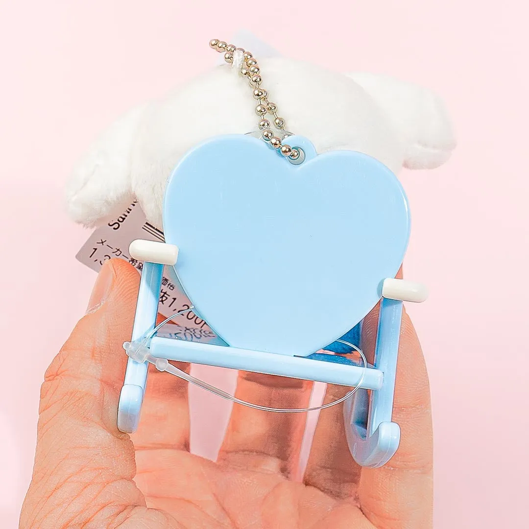 Cinnamoroll Baby Plushie Charm With Rocking Chair