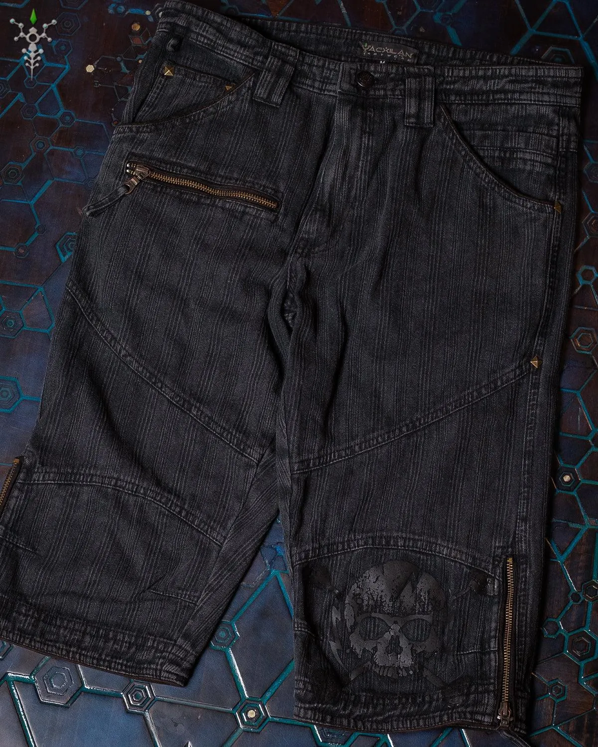 Corsaire Men / Denim Strippes Stoneblast - PIRATE