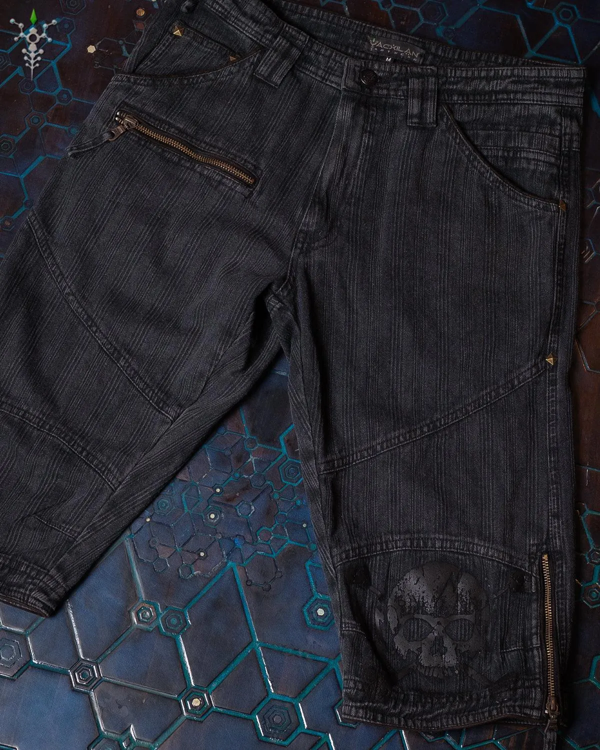 Corsaire Men / Denim Strippes Stoneblast - PIRATE