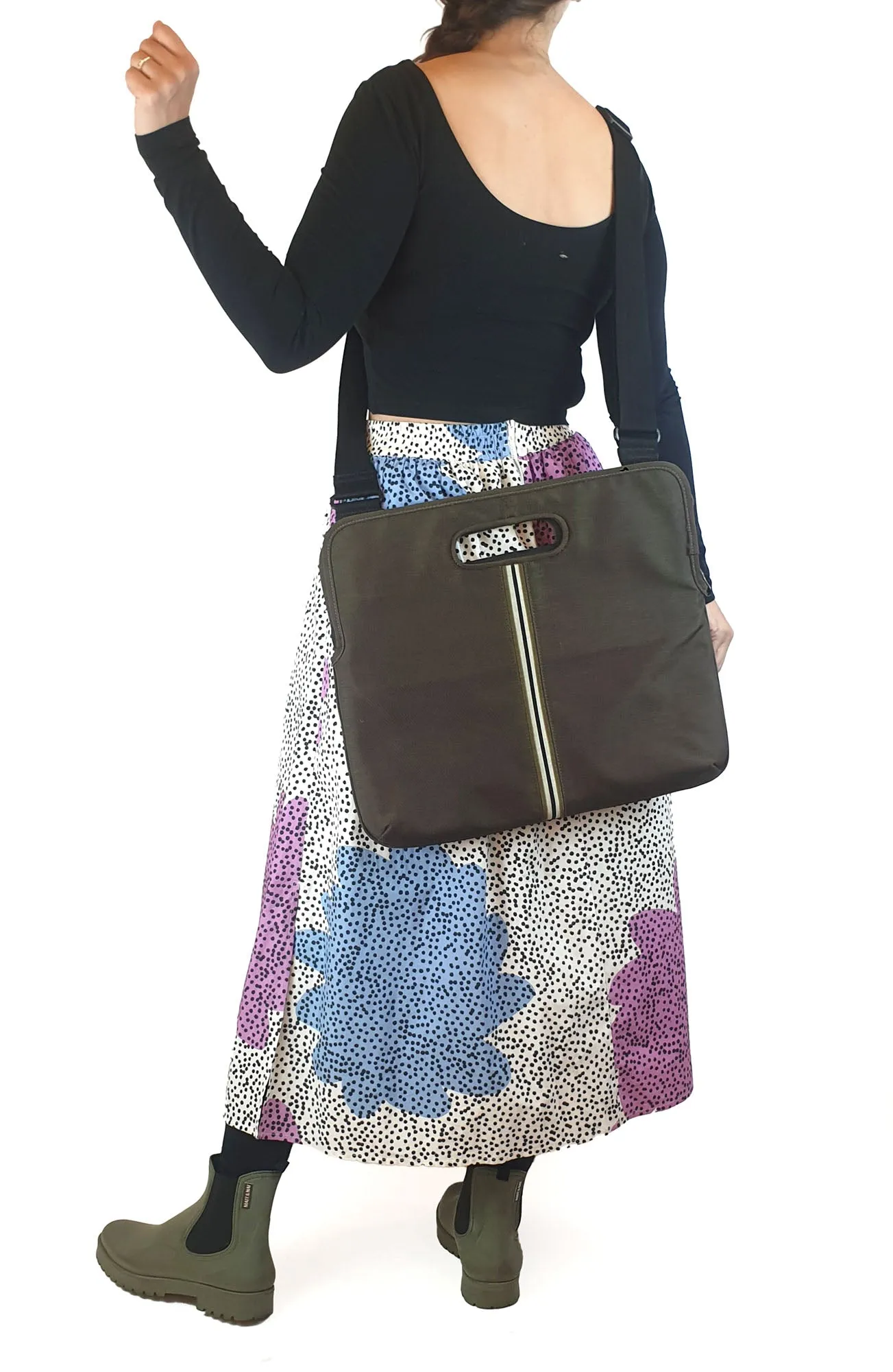 Crumpler brown laptop bag