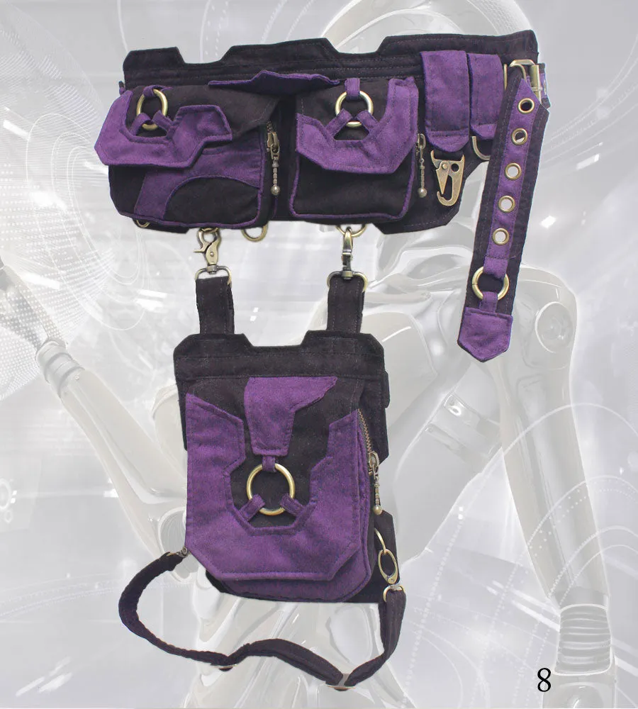 Cyborg Belt, with leg bag