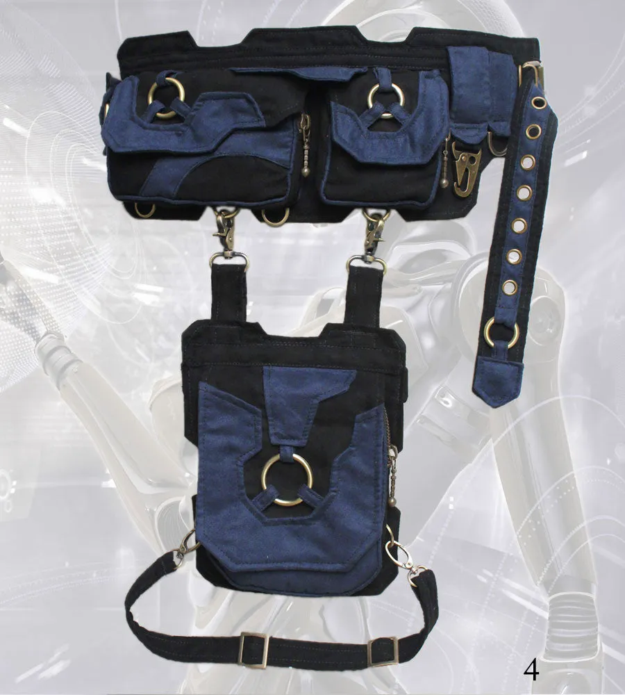 Cyborg Belt, with leg bag