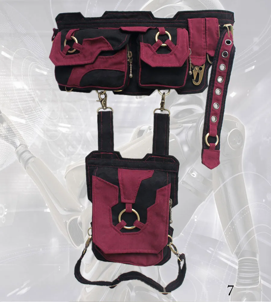 Cyborg Belt, with leg bag