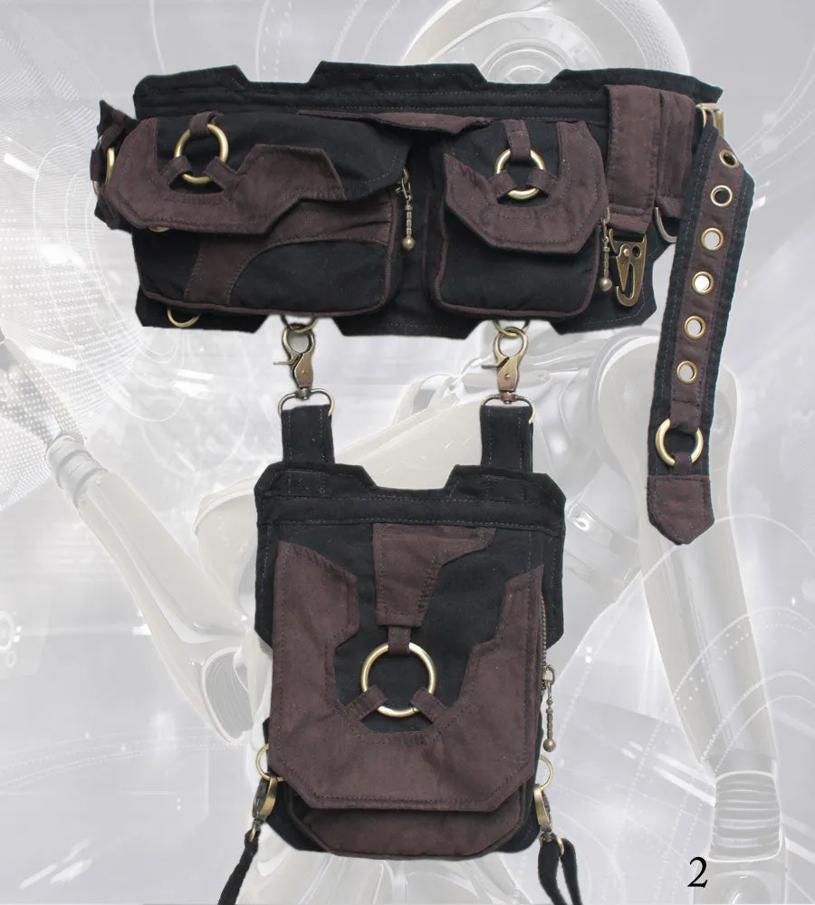 Cyborg Belt, with leg bag