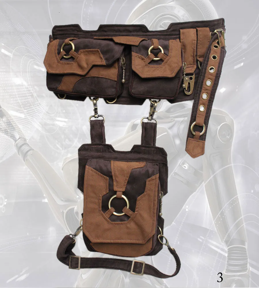 Cyborg Belt, with leg bag
