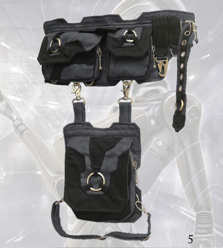 Cyborg Belt, with leg bag