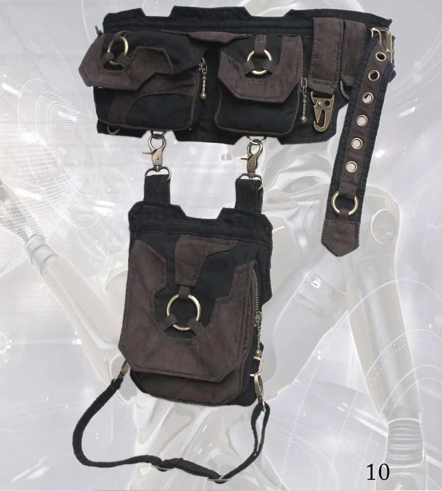 Cyborg Belt, with leg bag