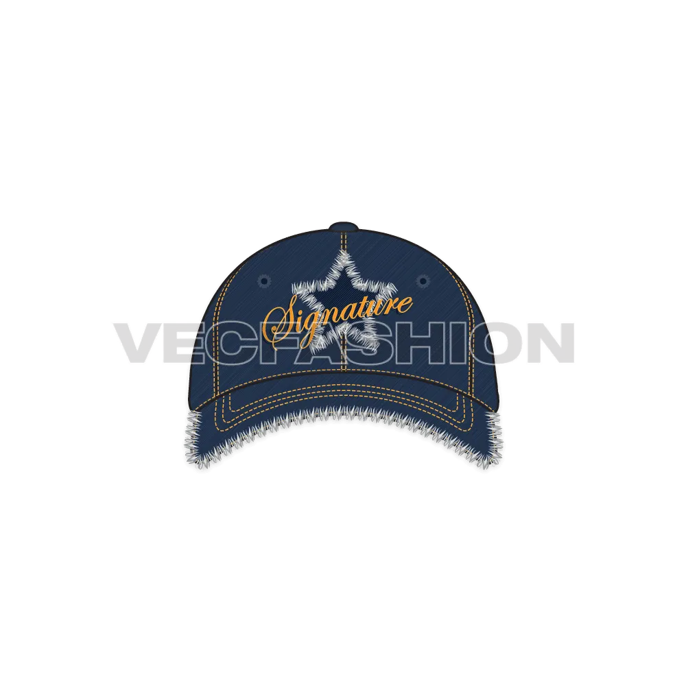 Denim Baseball Cap