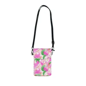 Enchanted Blooms by Miniaday Designs, LLC. Small Cell Phone Wallet