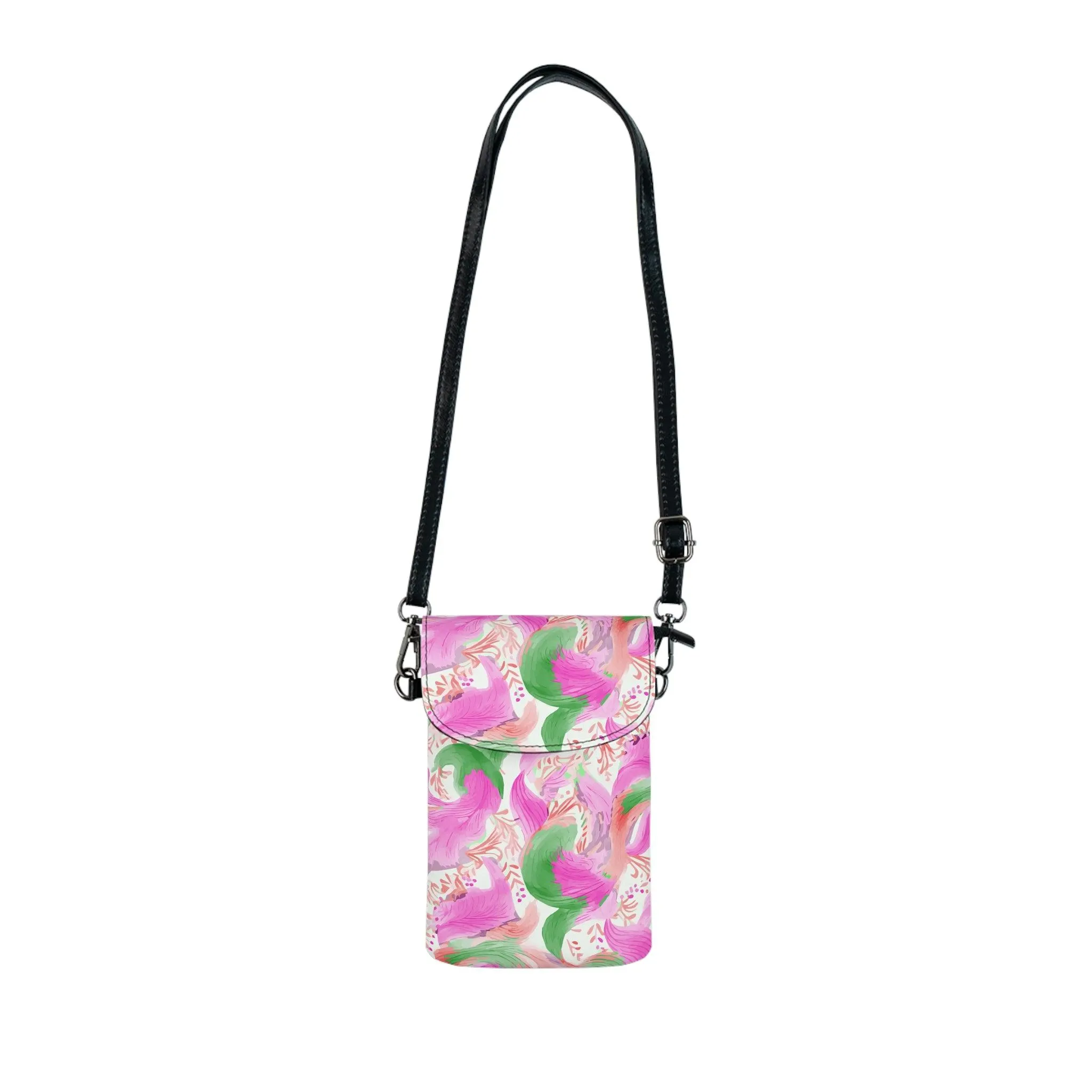 Enchanted Blooms by Miniaday Designs, LLC. Small Cell Phone Wallet