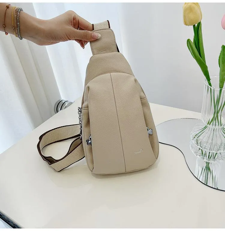 Faux Leather Belt Bag
