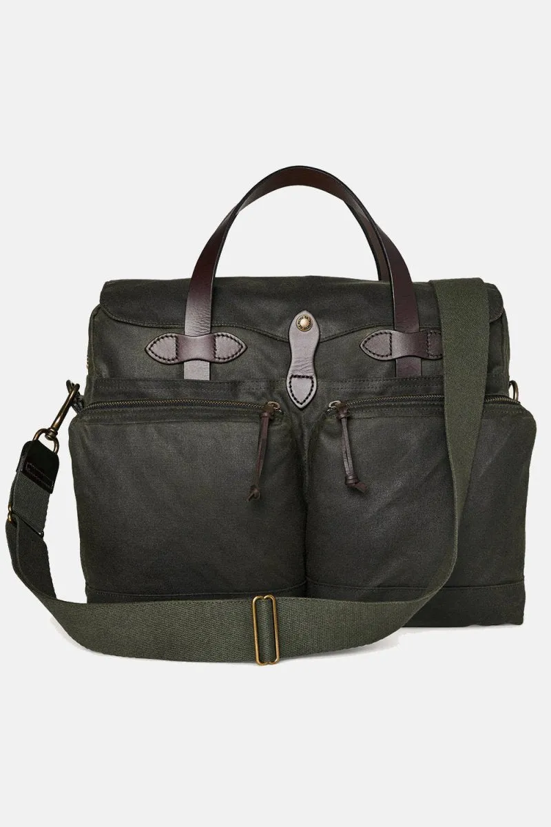 Filson 24-Hour Hour Tin Cloth Briefcase (Otter Green)