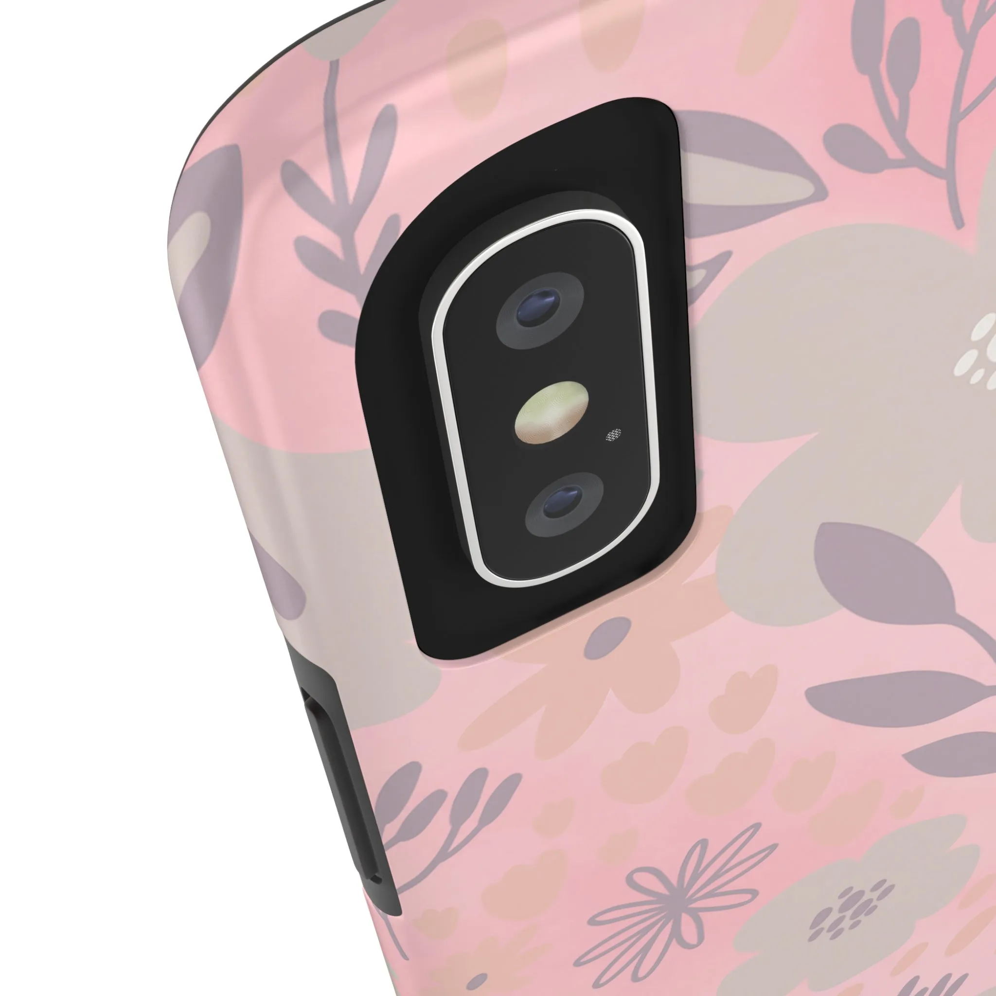 Floral pattern iPhone Case, Aesthetic Phone Cover, Artsy Floral Design, Protective Phone Cover compatible with a large variety of iPhone models, Phone Case, Gift