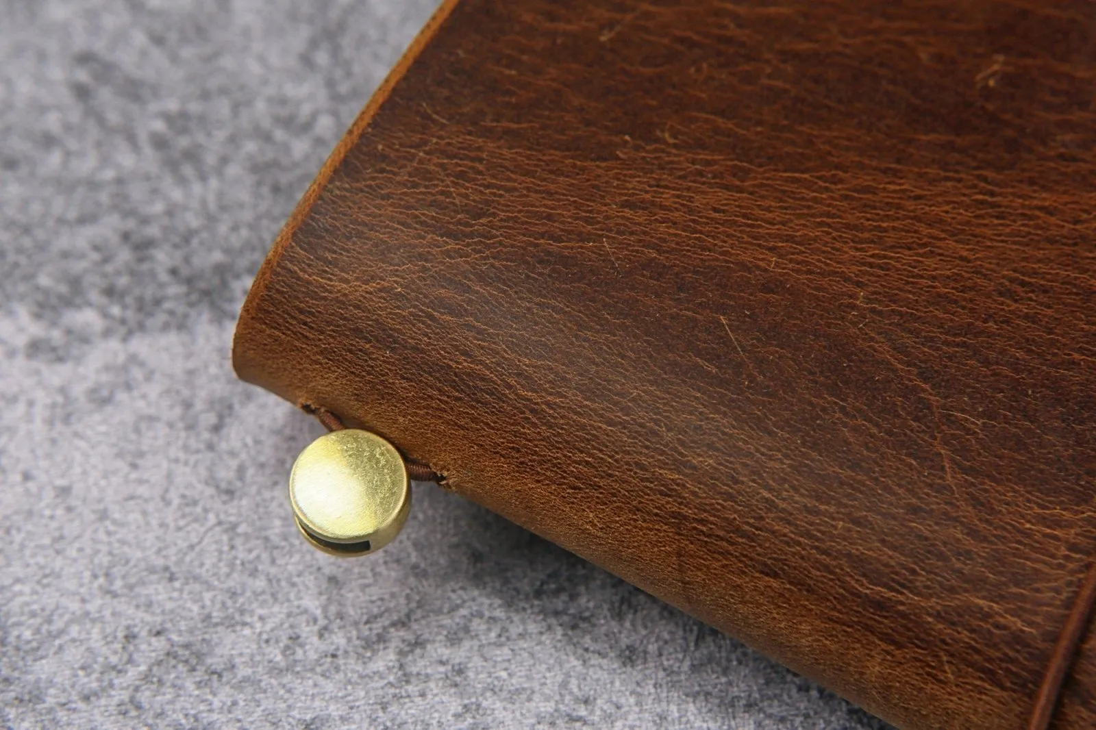 Handcrafted Refillable Leather Journal Travelers Notebook with 3 Inserts
