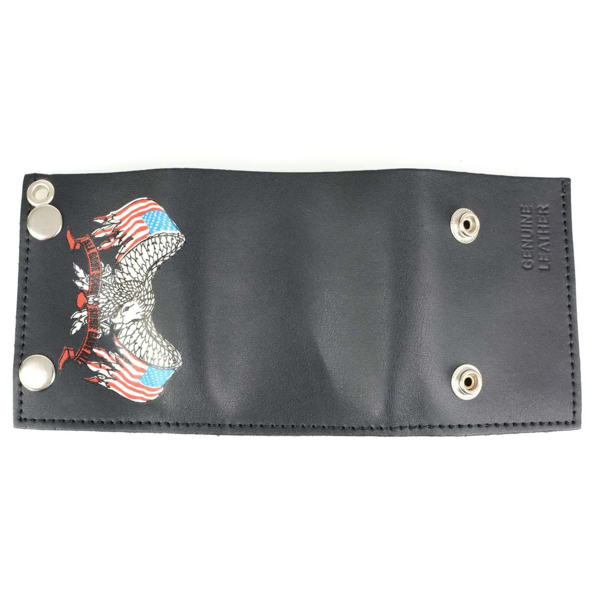 Hot Leathers Support Our Troops Bi-Fold Wallet WLB1017