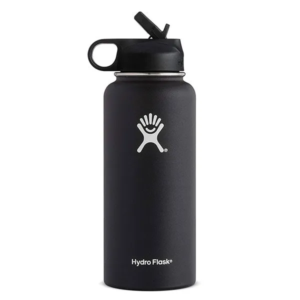 Hydro Flask 32 oz Wide Mouth Bottle with Straw Lid