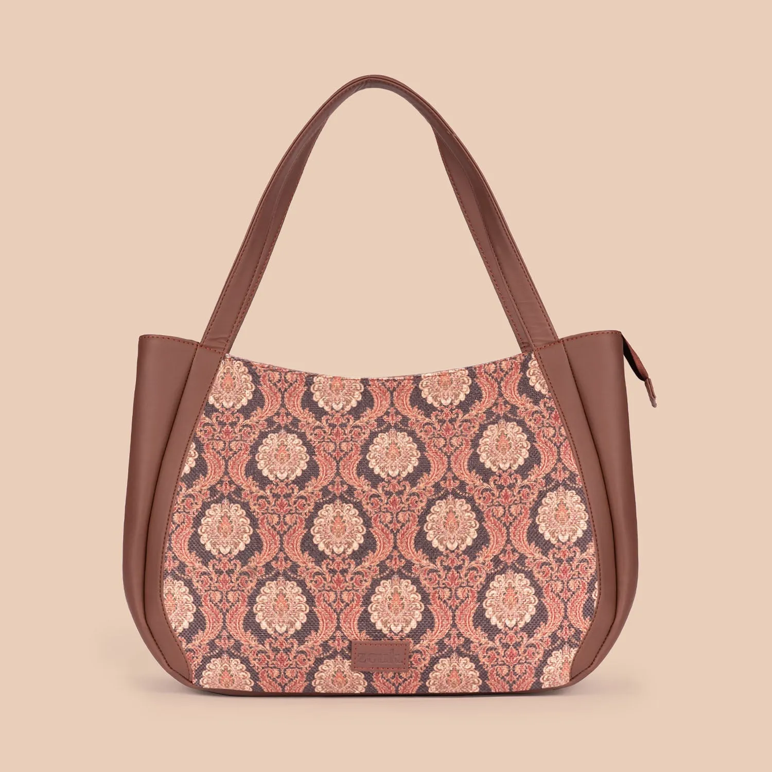 Jodhpur Damask Luna Handbag