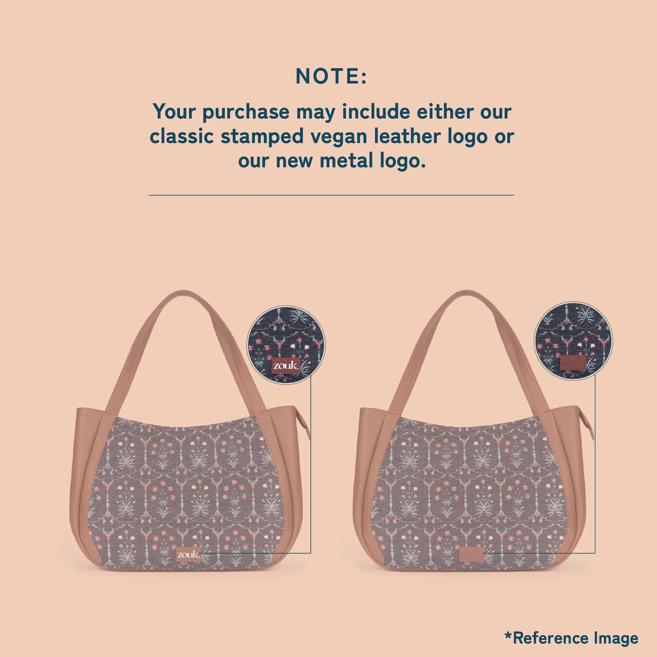 Jodhpur Damask Luna Handbag