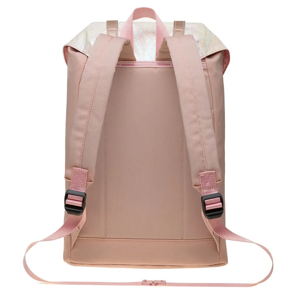KAUKKO Travel Casual Rucksack Laptop Daypack, EP6-11 ( Fairy Rose Tan / 11.8L )
