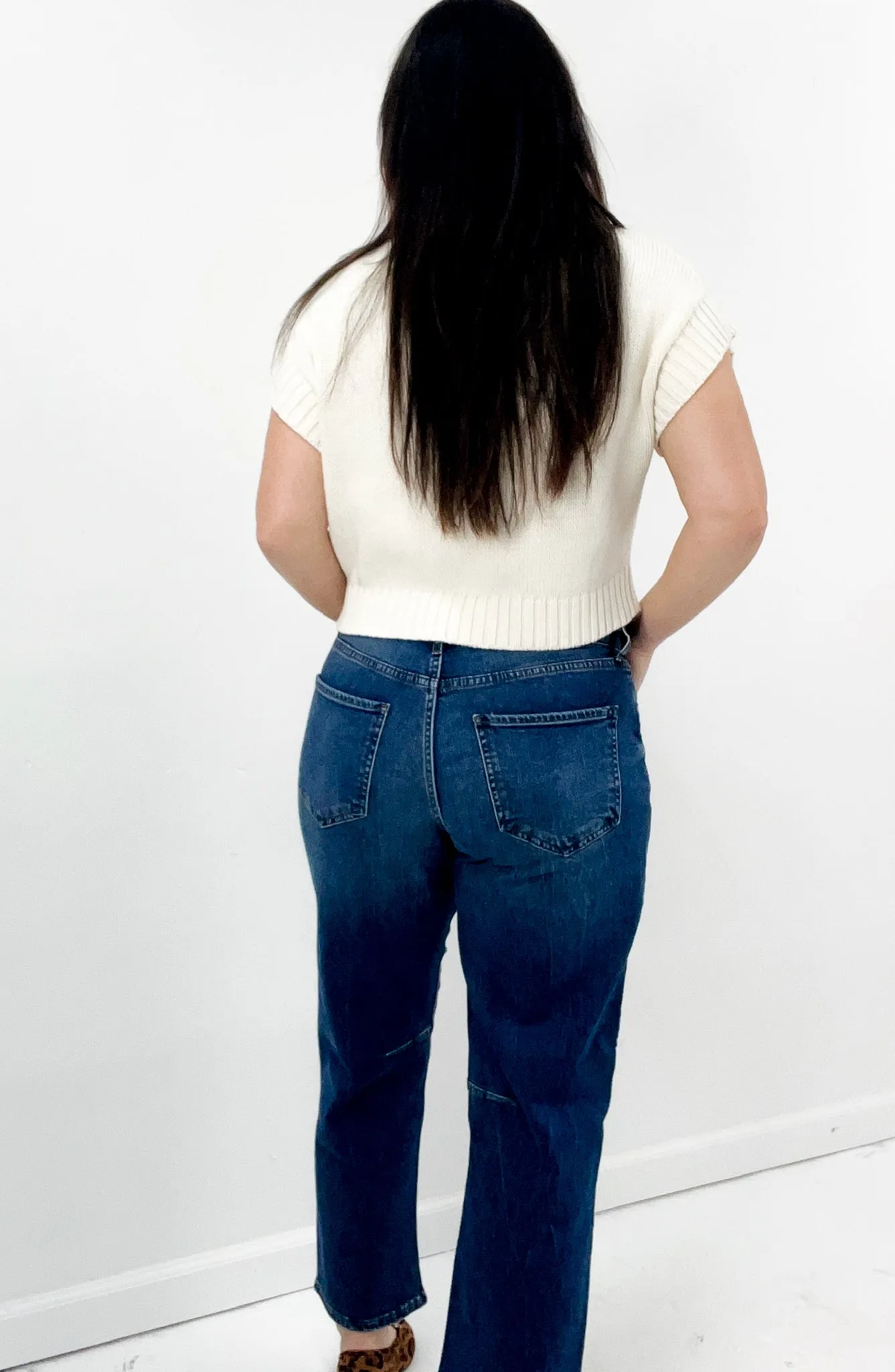 Kut from the Kloth Slouchy Barrel Straight Leg Jeans