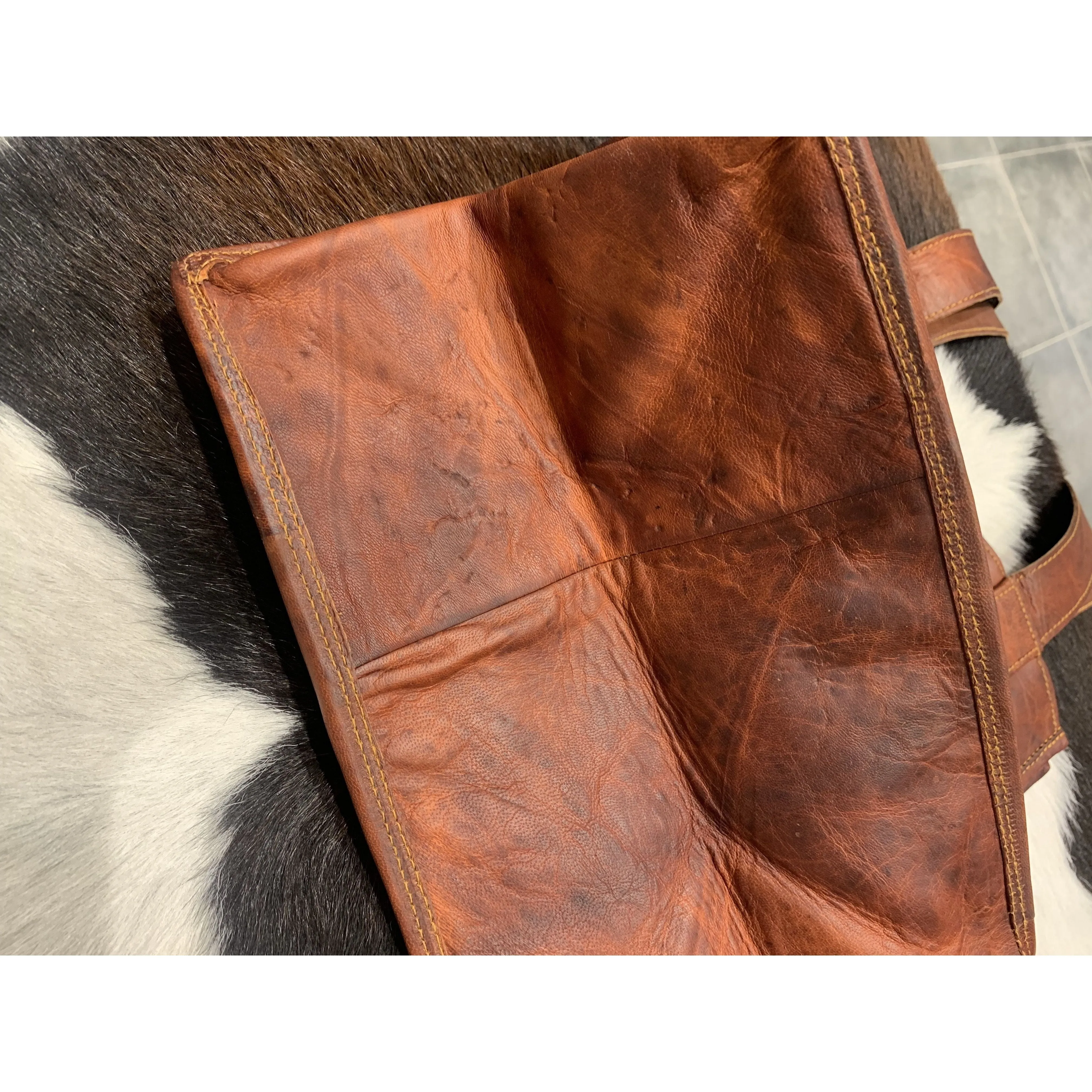 Leather Shopper #549 everyday bag