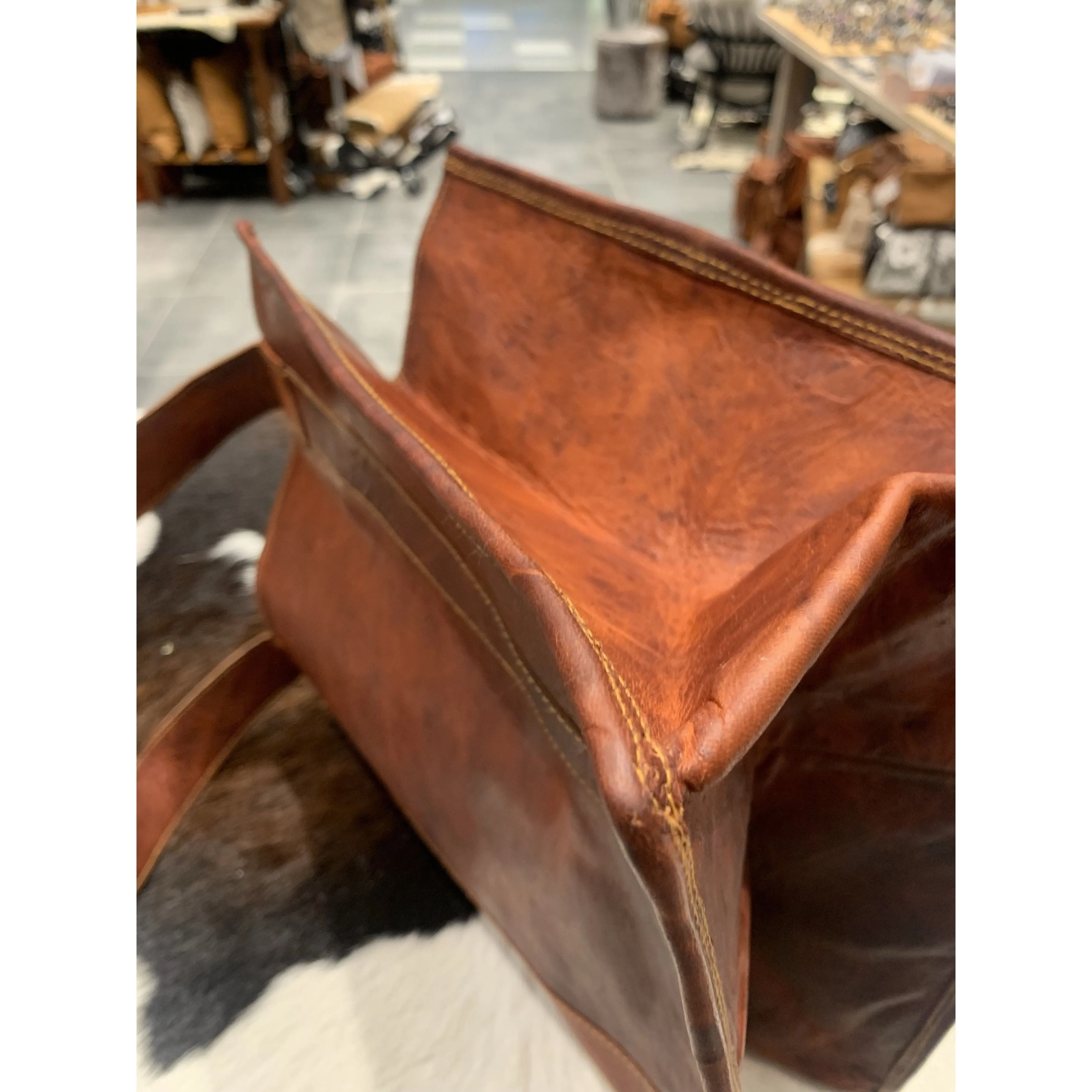 Leather Shopper #549 everyday bag