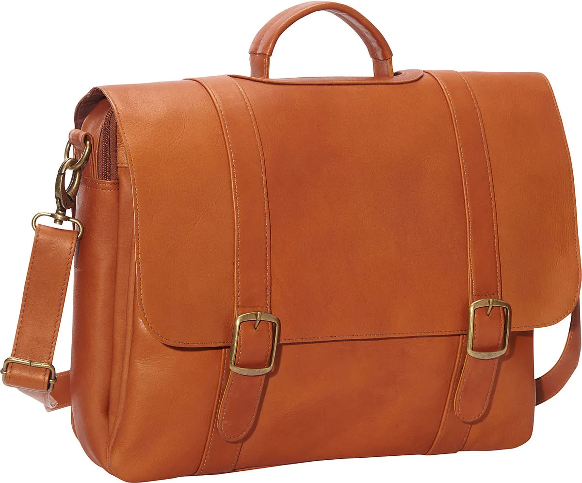 Ledonne Leather Classic Computer Brief