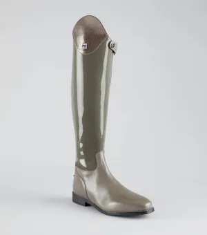 Levade Ladies Leather Dressage Riding Boot Grey (Regular Calf)