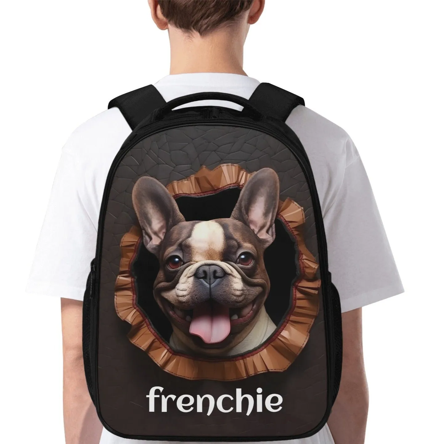 Luxury Style - 16 Inch Dual Compartmen Backpack