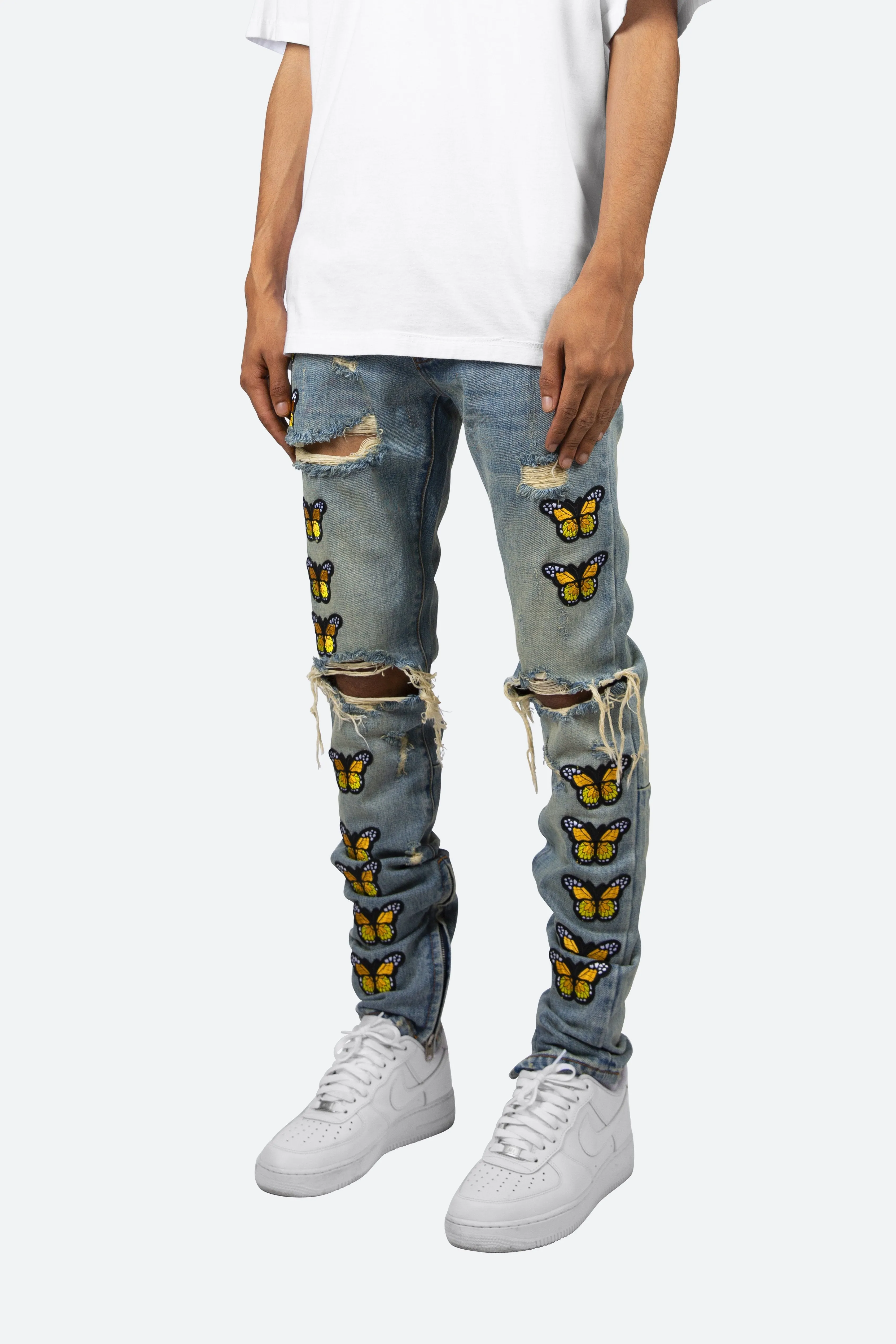 M188 Butterfly Denim - Blue