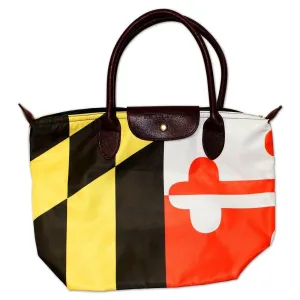 Maryland Flag / Nylon Handbag