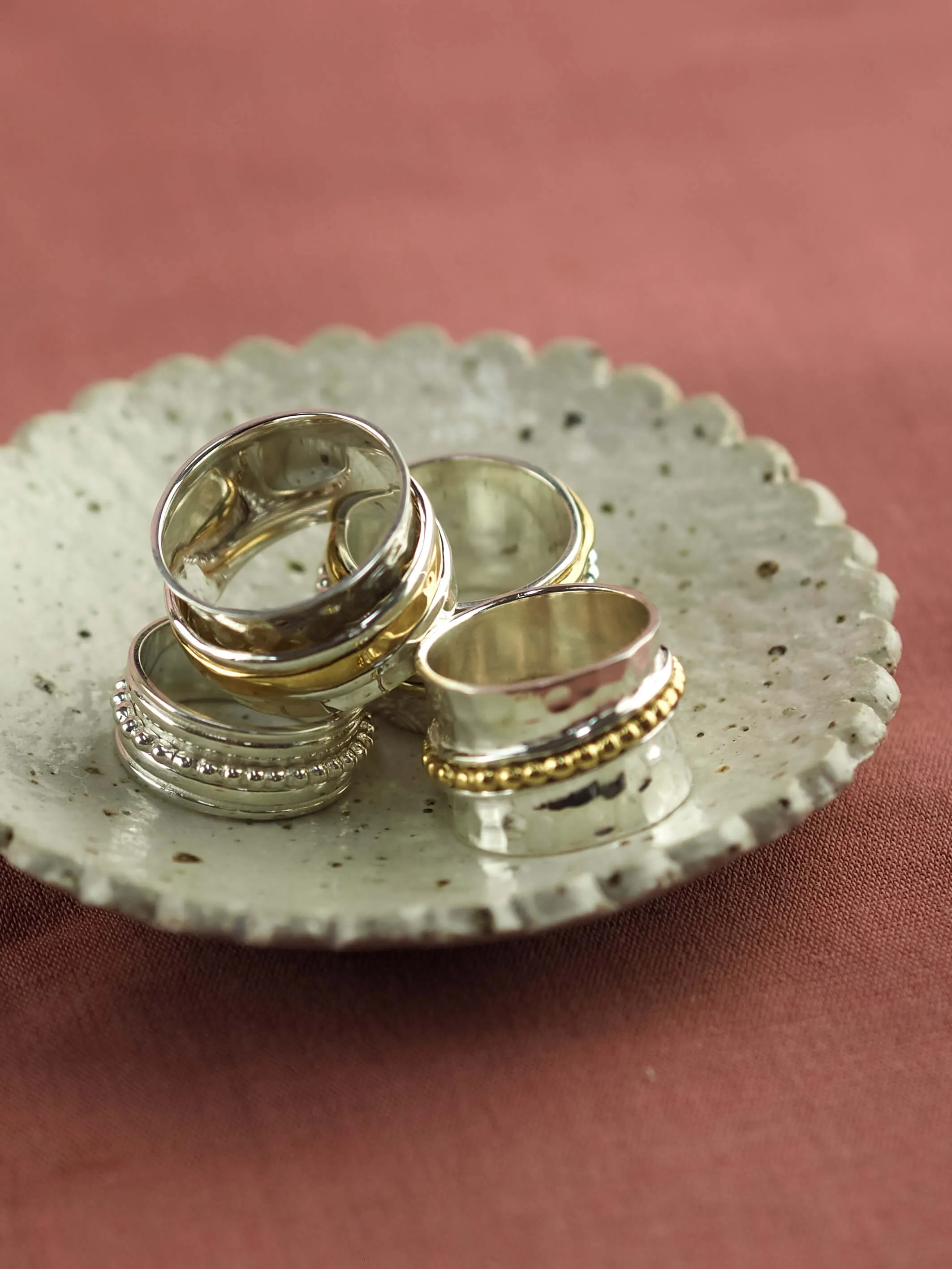 Meditation Spinner Ring Collection