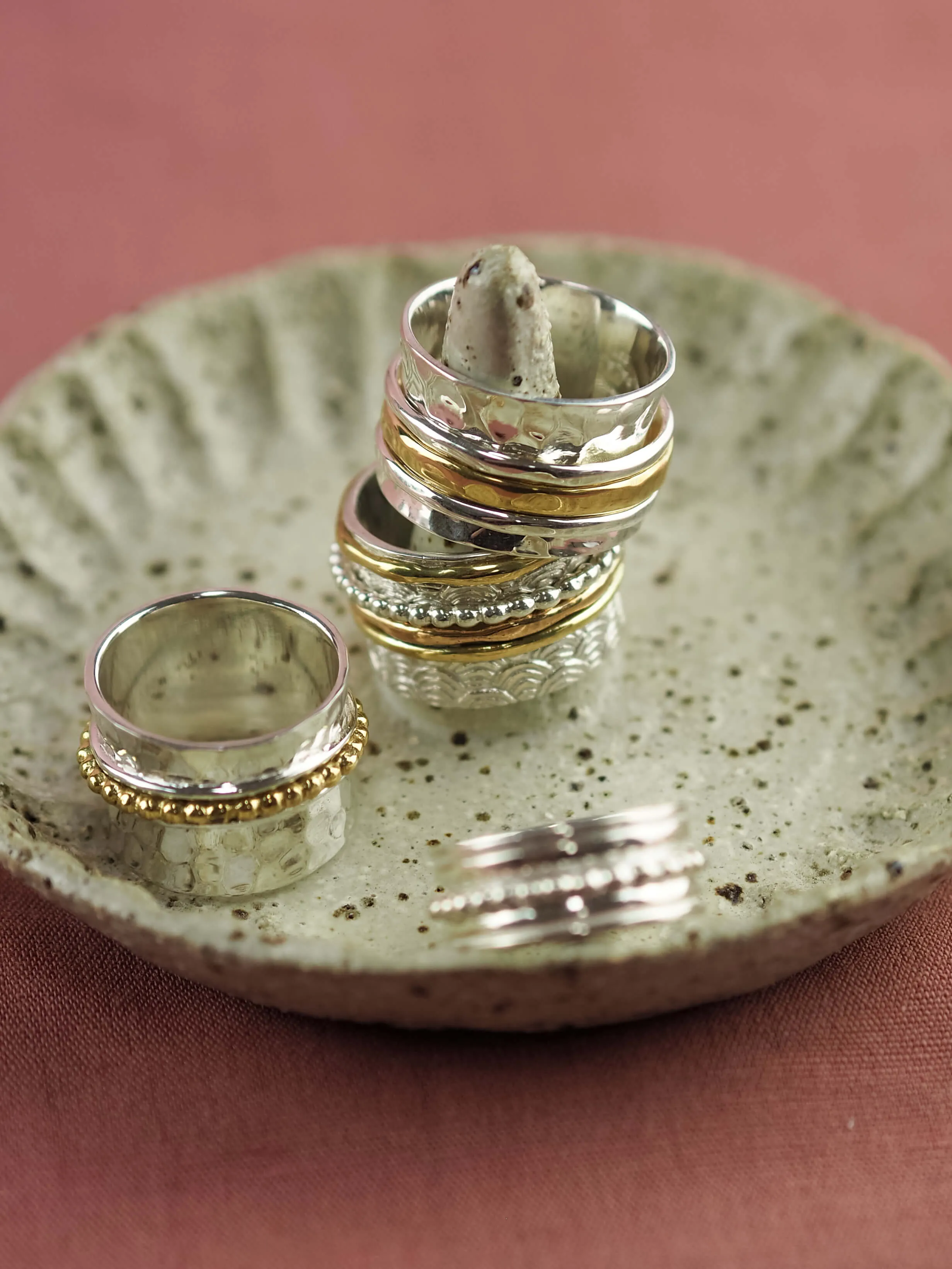 Meditation Spinner Ring Collection