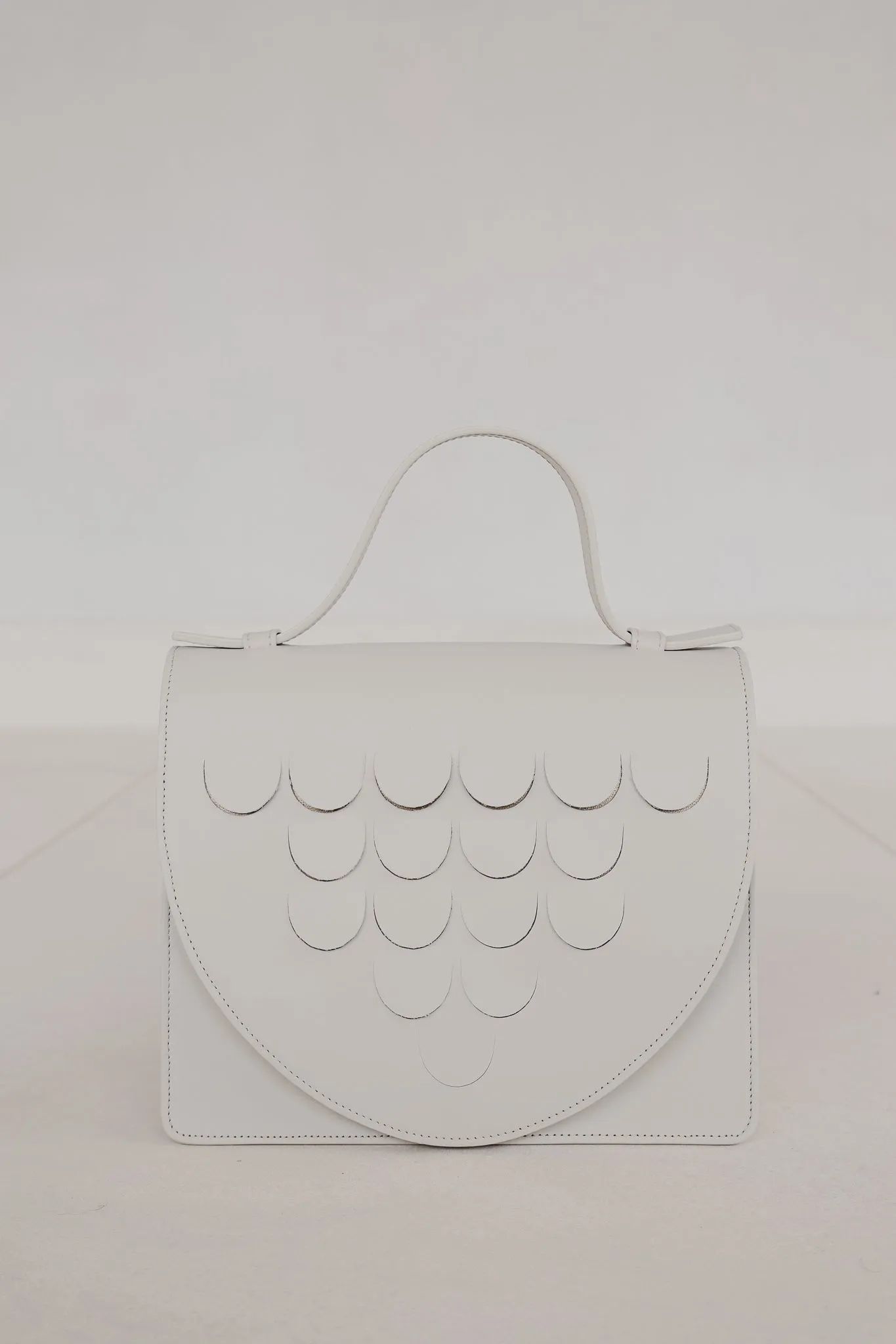 Mini Briefcase Scales | White