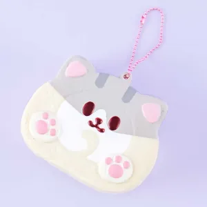 Nyan Nyan Roll Cake Squishy Charm - Ash